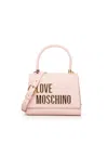 Love Moschino Ecoleather Handbag In Pink