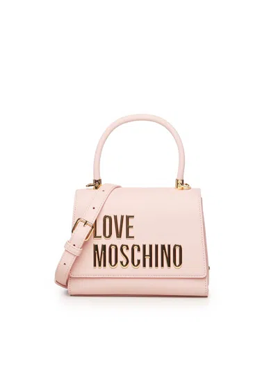 Love Moschino Ecoleather Handbag In Pink