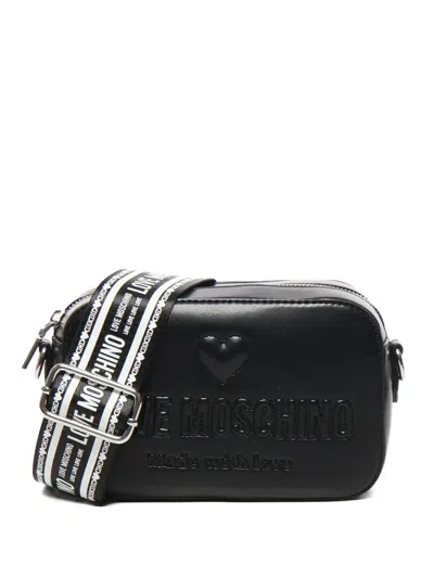 Love Moschino Embossed-logo Shoulder Bag