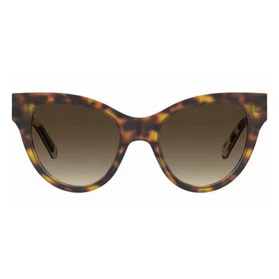 Love Moschino Eyewear In Brown