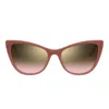 Love Moschino Sunglasses In Red