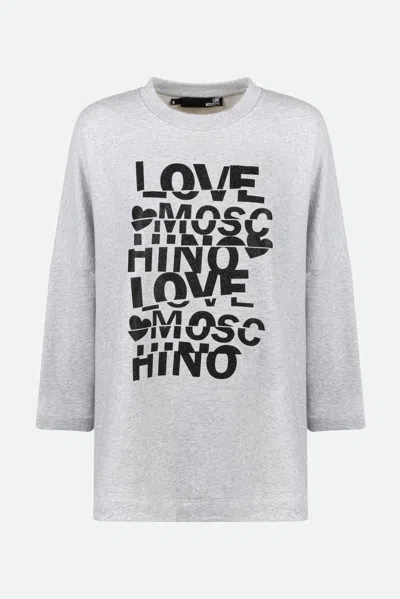 Love Moschino Felpa Grigia