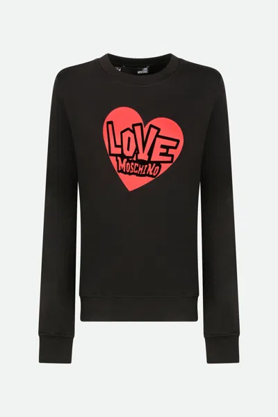 Love Moschino Felpa Nera