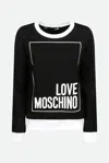 Love Moschino Felpa Nera