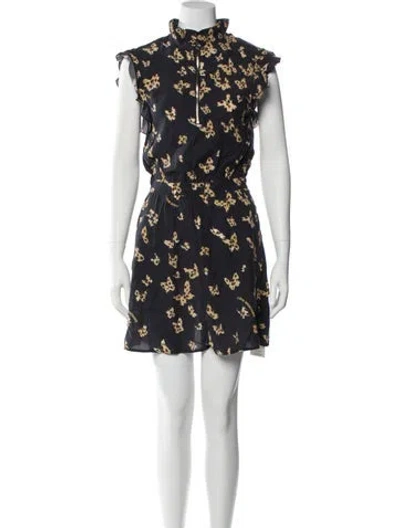Pre-owned Love Moschino Floral Print Mini Dress W/ Tags In Multi