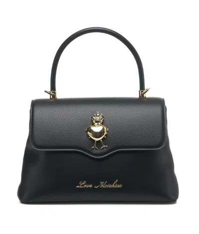 Love Moschino Funny Love Handbag In Black