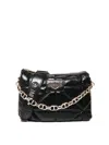 LOVE MOSCHINO LOVE MOSCHINO GEOMETRIC QUILTED SHOULDER BAG