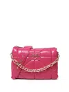 LOVE MOSCHINO LOVE MOSCHINO GEOMETRIC QUILTED SHOULDER BAG