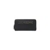 Love Moschino Gray Polyethylene Wallet In Gold