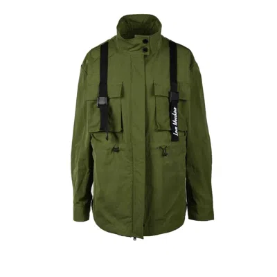 Love Moschino Oversized Technical Parka Parka In Green