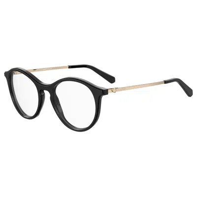 Love Moschino Haircalf Women's Frames In Black