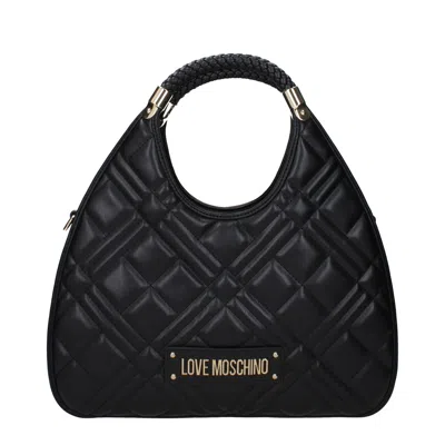 Love Moschino Hand Bags Women Polyurethane Black