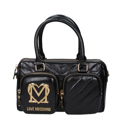 Love Moschino Hand Bags Women Polyurethane Black