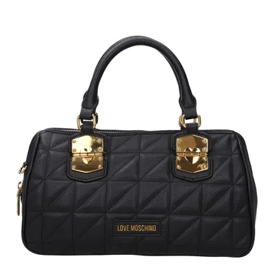 Love Moschino Hand Bags Women Polyurethane Black