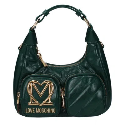 Love Moschino Hand Bags Women Polyurethane Green/mossy