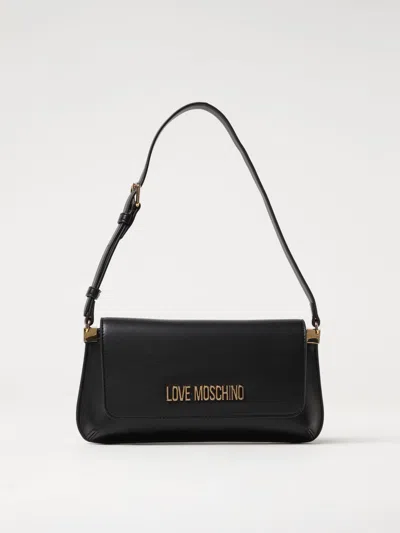 LOVE MOSCHINO SHOULDER BAG LOVE MOSCHINO WOMAN COLOR BLACK,G69162002