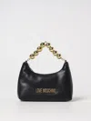 Love Moschino Logo-lettering Tote Bag In Black