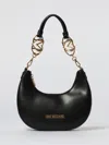 Love Moschino Faux Leather Handbag In Black