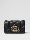 Love Moschino Logo-plaque Cross Body Bag In Black