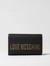 Love Moschino Logo-lettering Cross Body Bag In Black