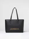 Love Moschino Shoulder Bags Eco Friendly Woman Polyurethane Black In Black