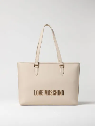 Love Moschino Shopper Bag In Ivory