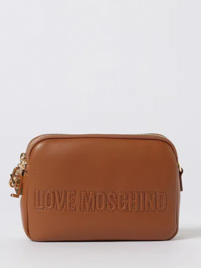 Love Moschino Handbag  Woman Color Leather In Brown