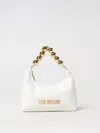 Love Moschino Logo-lettering Tote Bag In White