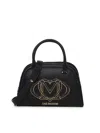 Love Moschino Handbag With Logo In Black