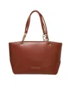 Love Moschino Handbag With Logo Detail In Brown