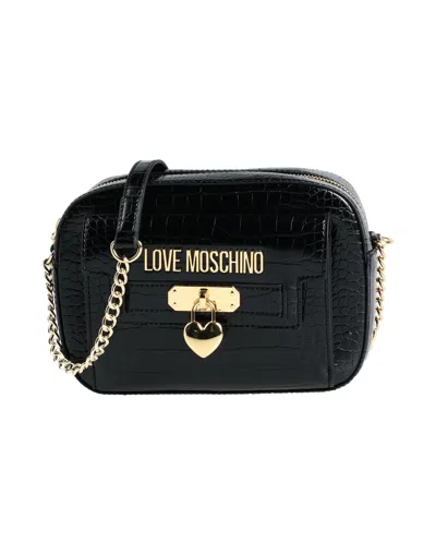 Love Moschino Handbags In Black