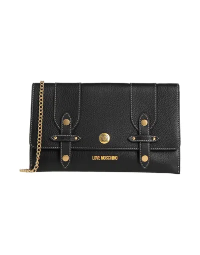 Love Moschino Handbags In Black