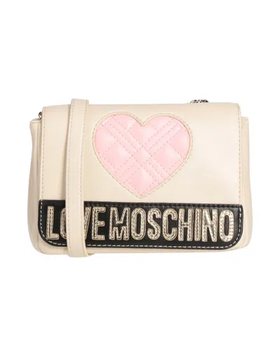 Love Moschino Handbags In Ivory