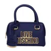 Love Moschino Handbags Women Polyurethane Blue/blueberry