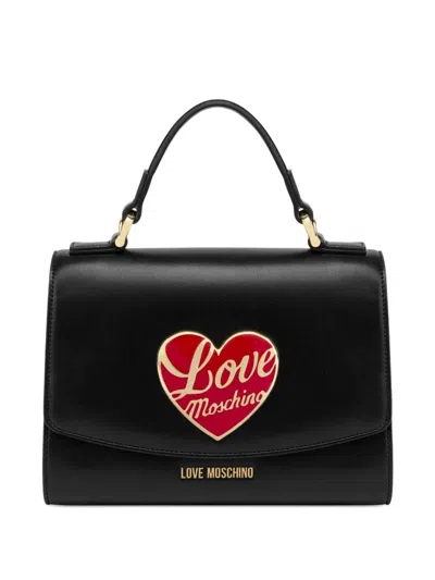 LOVE MOSCHINO HEART-APPLIQUÉ TOTE BAG