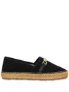 Love Moschino Espadrilles Mit Herzmotiv In Schwarz