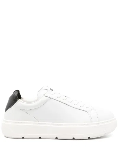 Love Moschino Heart-motif Sneakers In White