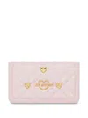 Love Moschino Pink Artificial Leather Crossbody Bag In Pink