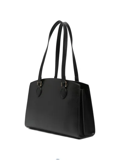Love Moschino Heart-charm Tote Bag In Black