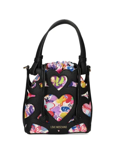 Love Moschino Heart-detail Tote Bag In Multi