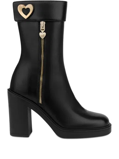 Love Moschino Stiefel Mit Absatz In Black