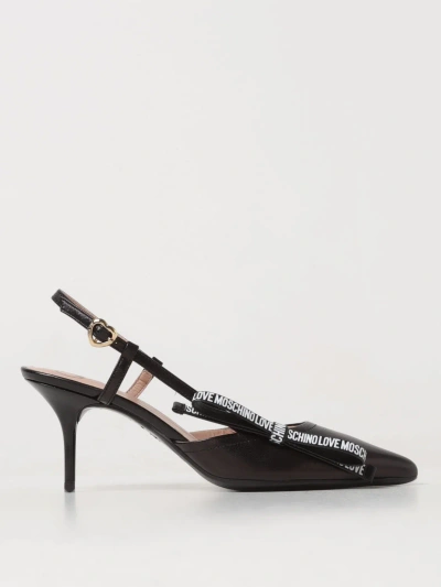 Love Moschino High Heel Shoes  Woman Color Black