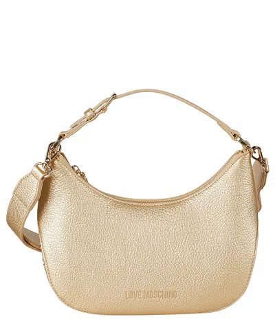 Love Moschino Hobo Bag In Gold