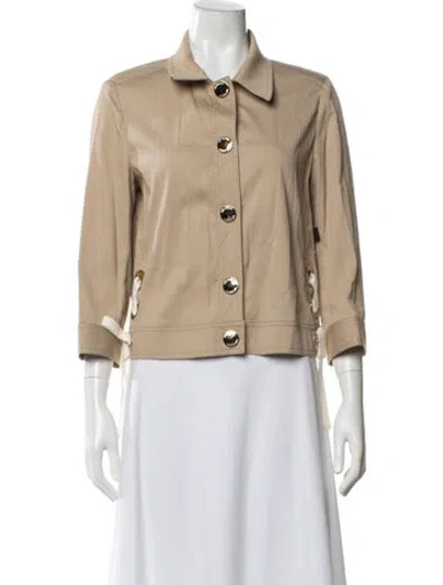 Pre-owned Love Moschino Jacket In Neutral