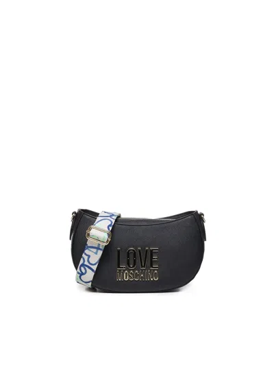 Love Moschino Jelly Shoulder Bag In Black