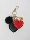 Love Moschino Key Chain  Woman Color Black In Black