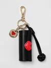 Love Moschino Key Chain  Woman Color Black In Black