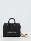 Love Moschino Key Chain  Woman Color Black In Black