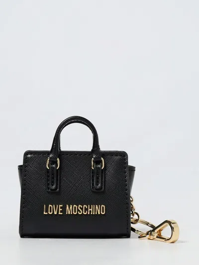 Love Moschino Key Chain  Woman Color Black