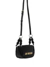 Love Moschino Knotted-detailing Crossbody Bag In Black